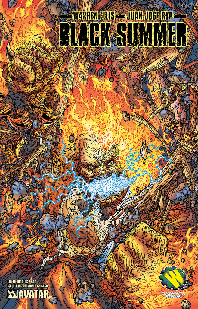 Wizard World Chicago Juan José Ryp Variant cover