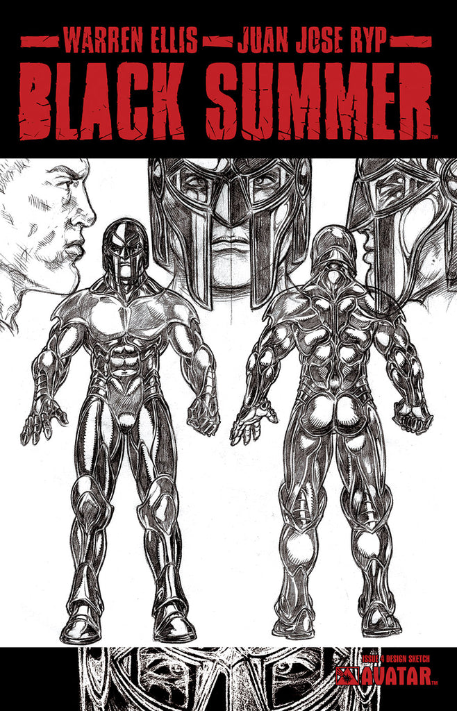 1:25 Juan José Ryp Design Sketch Variant cover
