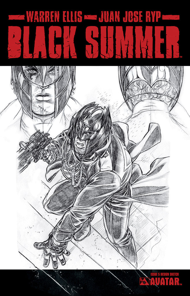 1:25 Juan José Ryp Design Sketch Variant cover