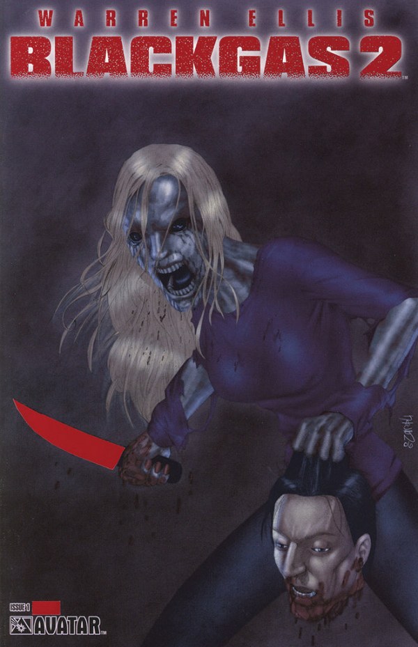 Jacen Burrows Blood Red Foil Variant cover