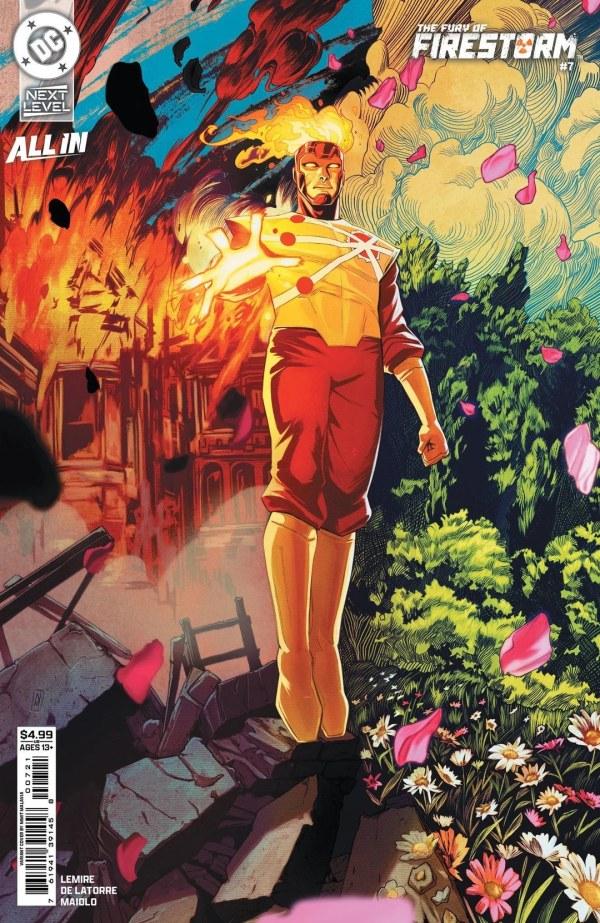 The Fury of Firestorm #7, Cover B Nimit Malavia Variant