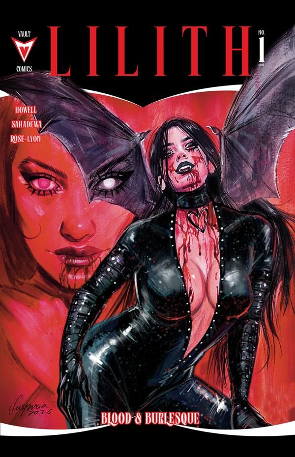 Lilith: Blood & Burlesque #1, Cover C 1:20 Suspiria Vilchez Variant