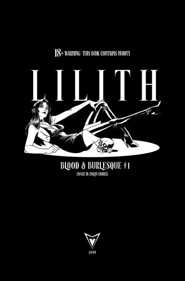 Lilith: Blood & Burlesque #1, Cover K Corin Howell Nsfw Black Bag Variant