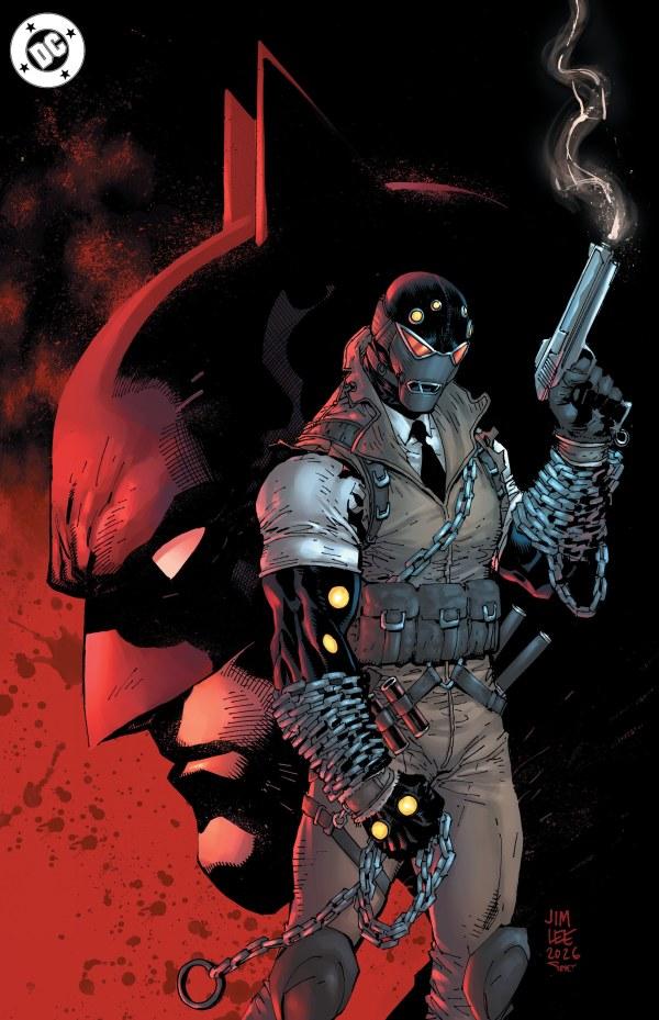 Batman #14, Cover K Jim Lee Building Bad Foil Virgin Variant