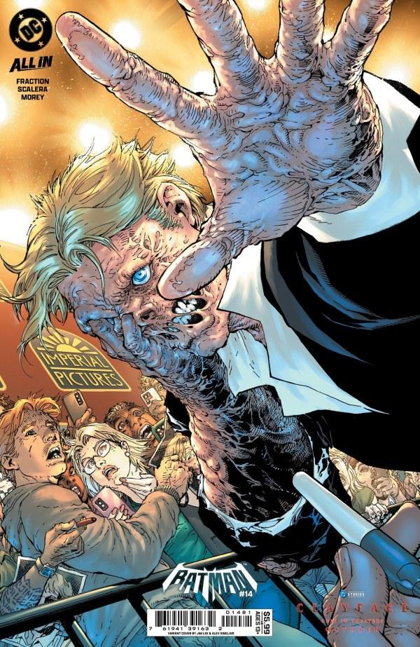 Batman #14, Cover G Jim Lee Clayface Movie Variant