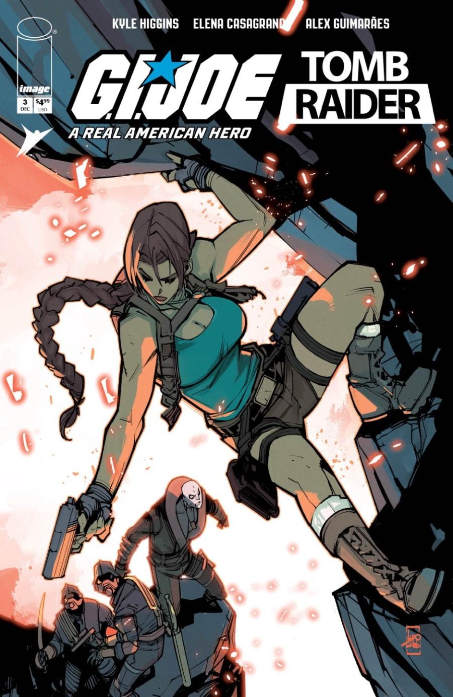 G.I. Joe: A Real American Hero / Tomb Raider #3, Cover B Ludo Lullabi Variant
