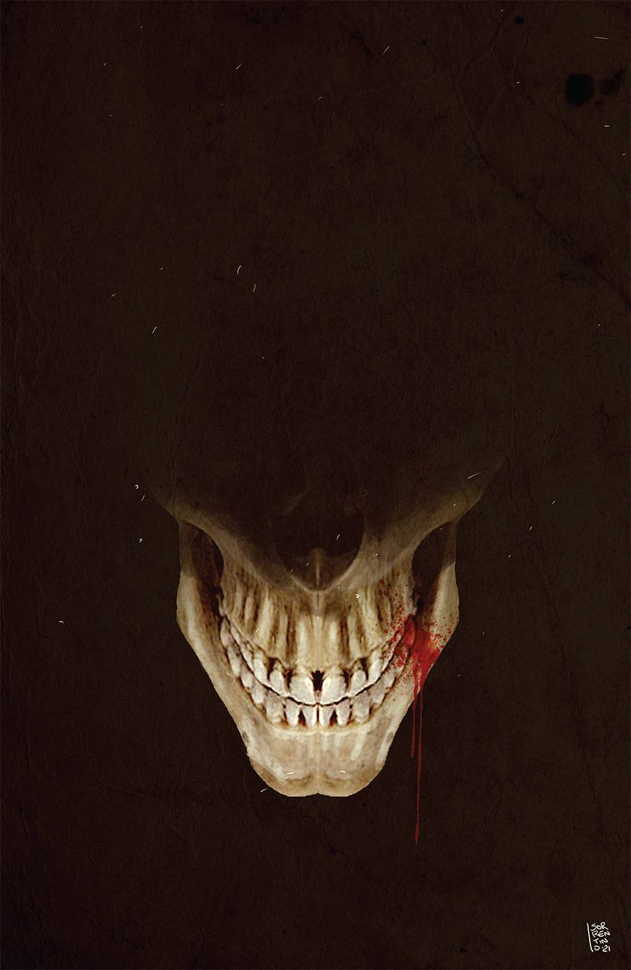 Cover F 1:50 Andrea Sorrentino Crow King Virgin Variant cover