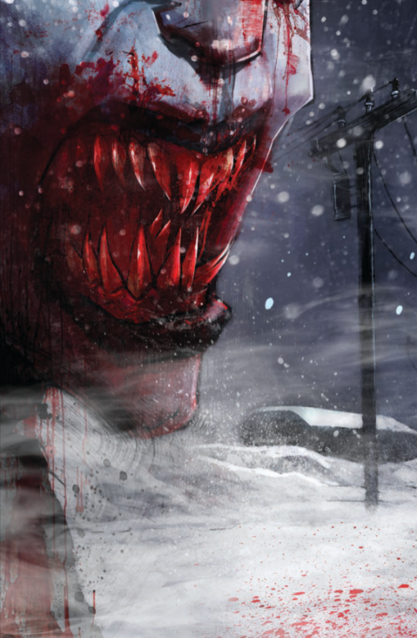 Mellow Fellow Trading Damien Worm Virgin Variant cover