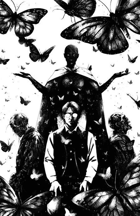 Cover E 1:30 Maan House Black & White Virgin Variant cover