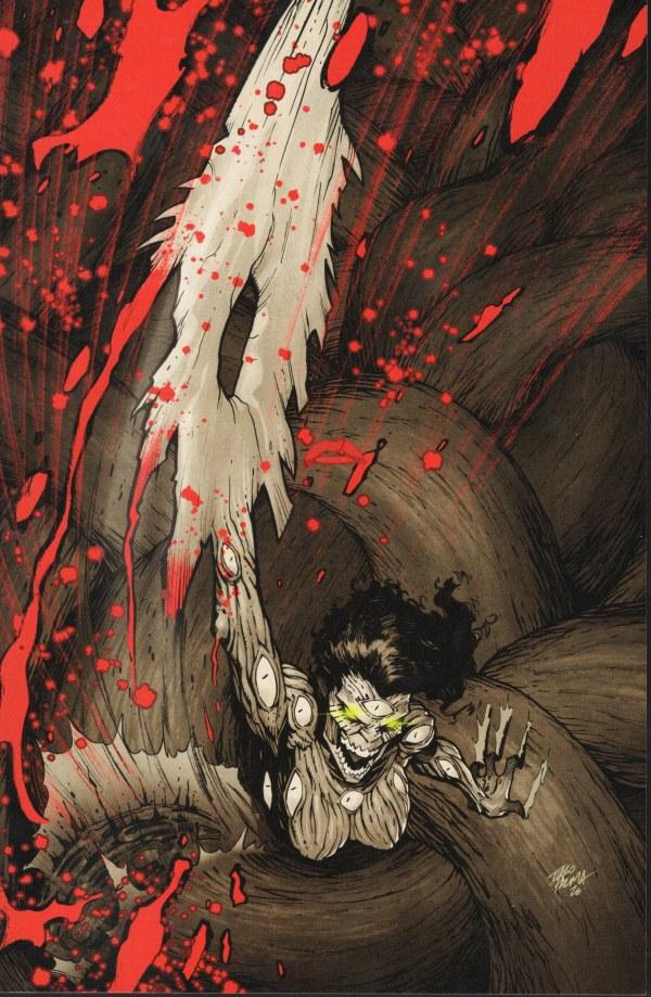 Cover D 1:30 Tiago Palma Black & White Virgin Variant cover